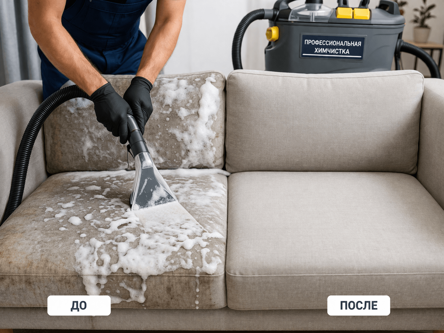 Чистка мягкой мебели: когда нужен профессионал