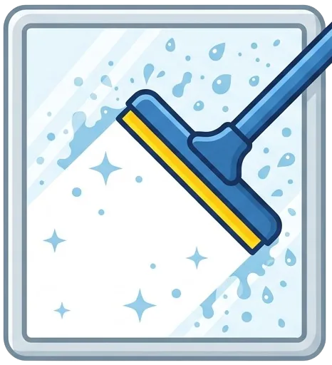 Standard window cleaning