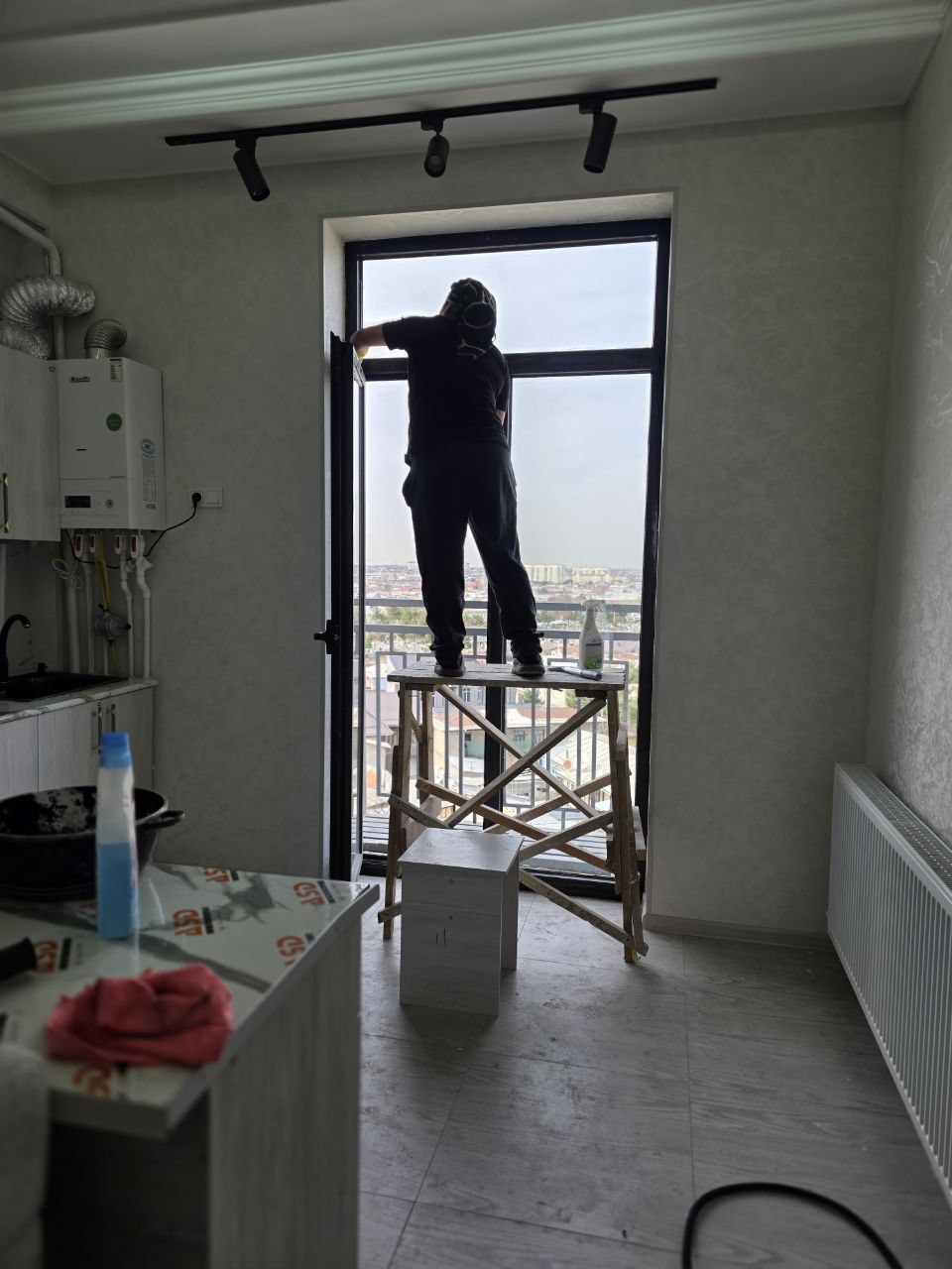 Фото уборки 1 — Уборка территории, Учтепинский район