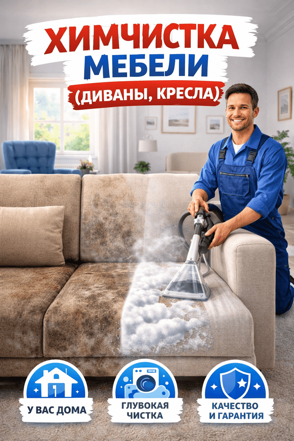 Химчистка мебели